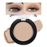 Monochrome Matte Eyeshadow Makeup Palette,Highly Pigmented Nude Brown Eyeshadow Palette,Matte Pressed Powder Eye shadow Ma...