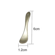 3 Pieces Zinc Alloy Makeup Spatula Eye Cream