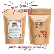 Better Shea Butter Raw Cocoa Butter - Unrefined, 100% Pure, Food Grade - Use for Cocoa Lip Balm, Stretch Marks Cream, Caca...