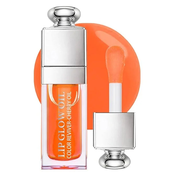 Hydrating Lip Glow Oil, Moisturizing Lip Glow Oil, Nourishing Glossy Transparent Lip Oil, Plumping Lip Oil, Lip Balm, Non-...