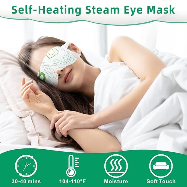 12 Packs Self Heating Eye Masks for Dry Eyes Mothers Day Gifts for Mom Disposable Heated Eye Mask Warm Compress Sleep Mask...