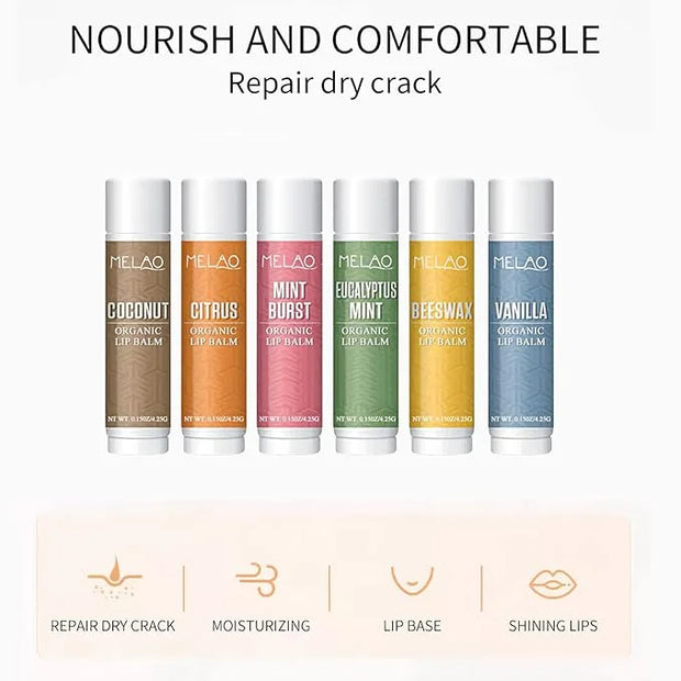 Lip Balm with Nourishing and Hydrating Vanilla)