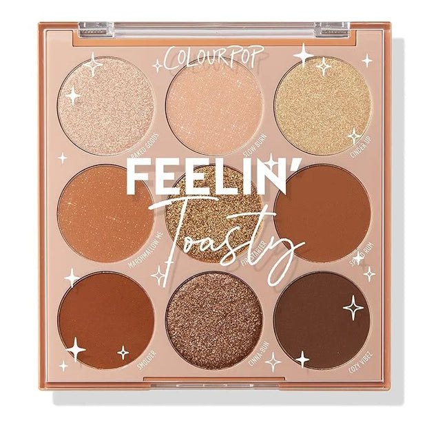 ColourPop Eyeshadow Palette - Eye Makeup Palette with Matte, Metallic, Matte Sparkle & Glitter Finishes - High-Pigment Eye...