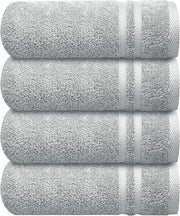 Infinitee xclusives grey hand towels