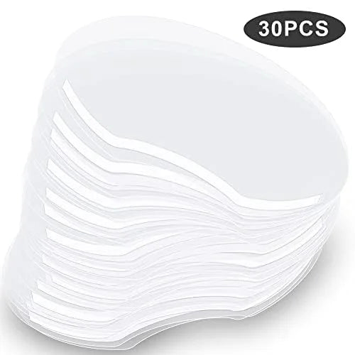 30 PCS Face Shield for Shower, Clear Eyebrow Shower Visor for Adults Eyelash Extensions, Eyelid Surgery, Lash Aftercare fo...