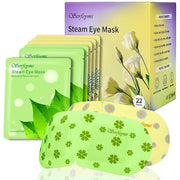 Serfeymi 22 Packs Steam Eye Mask-Disposable Cornea Care Rest Self Heating Eye Mask,Warm Eye Compresses for Dry Eyes,Sleep,...