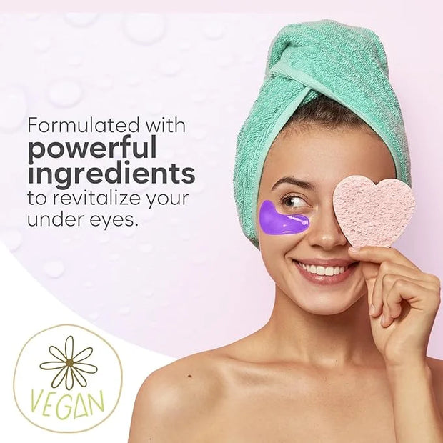 Retinol & Collagen Under Eye Patches (30 Pairs) Under Eye Patches for Dark Circles and Puffy Eyes, Under Eye Mask, Puffy E...