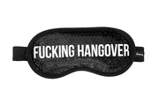 Fisura - Cooling gel eye mask F*cking hangover. Black hangover eye mask. Gel mask for puffy eyes and dark circles. Cold/Wa...