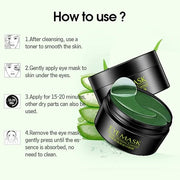 Under Eye Mask, Collagen Eye Mask, Eye Gel Pads, Green Tea Under Eye Patches, Firming Eye Mask, 30 Pairs Collagen Eye for ...