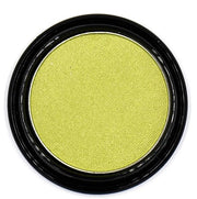Chartreuse Bright Neon Yellow Green Shimmer Pressed Powder Single Vegan Eyeshadow; Talc, Paraben & Cruelty Free - Product ...