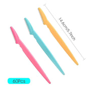 FEPITO Eyebrow Razor Shaper Shavers Trimmers for Women and Men Face Hair Removers Multipurpose Exfoliating Face Razor - Pr...
