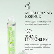 6 Pcs Fruity Lip Oil, Hydrating Moisturizing Shiny Lip Glaze, No Sticky Hydrating Lip Gloss Tinted Lip Balm, Lightening Li...