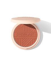 SHEGLAM Divine Flush Matte Blush Powder Highly Pigmented Non-Fading Long Lasting Glowing Lightweight Natural Blush Face Ma...