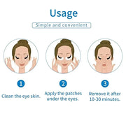 tigerty Under Eye Patchs Eye Mask for eye fatigue Dark Circles and Puffiness Wrinkle Eye Bags lighten crow's feet 5 Pairs ...