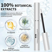 Natural Eyebrow Growth Serum To Grow Brows for Women, Fuller, Thicker, Longer Brows, 3ML Plant Extracts Enhancer, Visible ...
