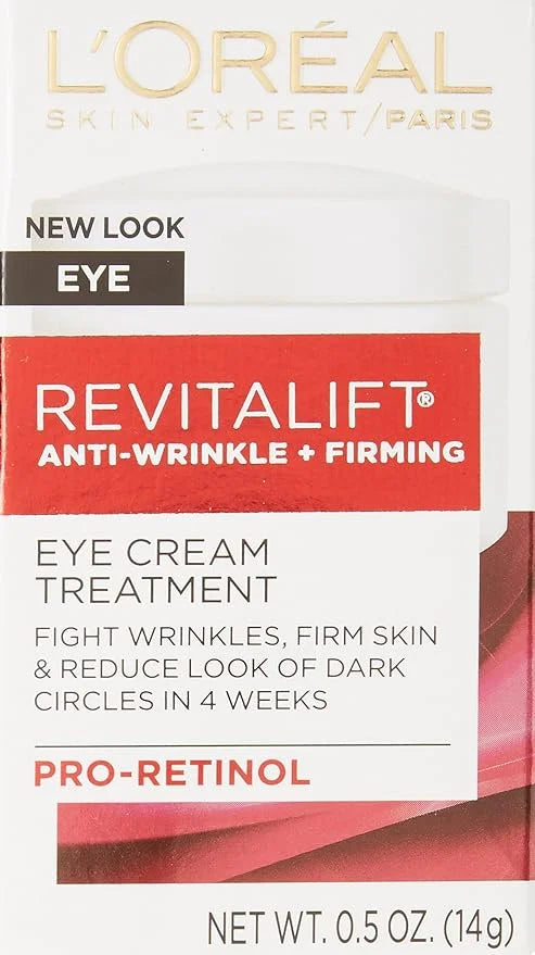 Loreal Revitalift Eye Cream 0.5 Ounce (14ml) - Product Image
