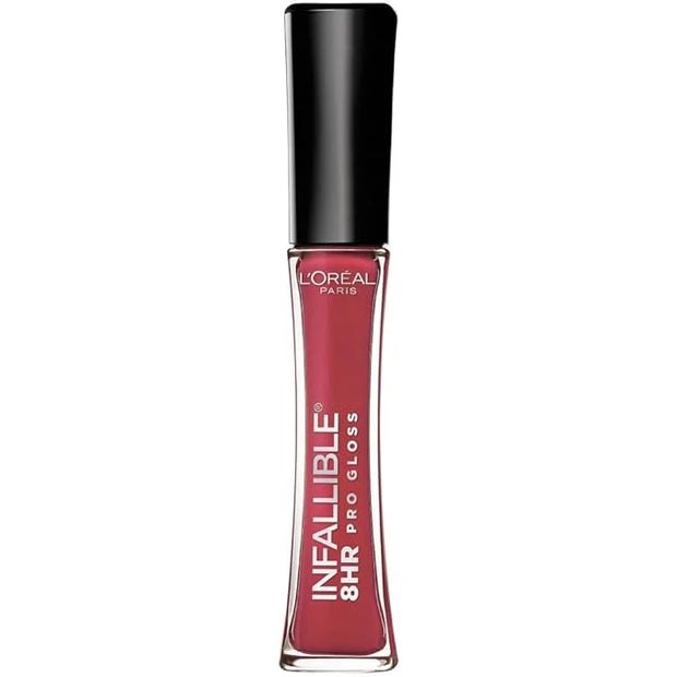L'Oréal Paris Makeup Infallible 8 Hour Hydrating Lip Gloss, Modern Mauve, 0.21 Fl Oz - Product Image