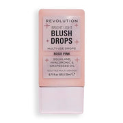 Revolution, Bright Light Glow Blush Drops, Builable Liquid Blush for Face, Infused with Hyaluronic Acid, Vegan & Cruelty-F...