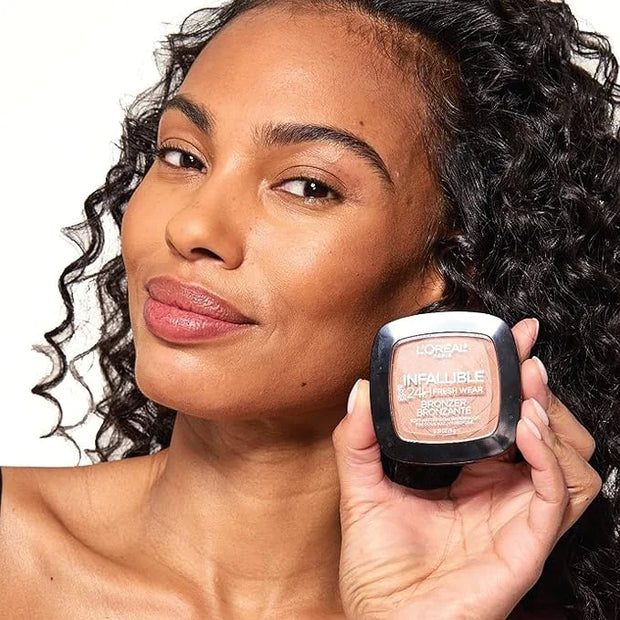 L'Oreal Paris Infallible Up to 24H Fresh Wear Soft Matte Longwear Bronzer. Waterproof, heatproof, Transfer, humidity and s...