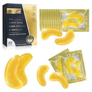 Under Eye Patches for Puffy Eyes and Dark Circles, 20 Pairs Eye Mask with Hyaluronic Acid & Collagen, Anti Wrinkle Patches...