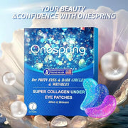 Eye Gel Pads (24 Pairs) - Under Eye Patches for Puffy Eyes, Wrinkles, Dark Circles, Natural Collagen Eye Gels, Under Eye M...