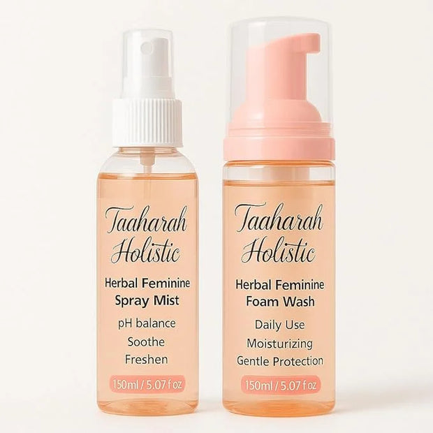 Luxury Plant-Based Feminine Spray and Wash Set – Intimate Care for Women, Daily Hygiene Solution for Sensitive Areas, pH B...