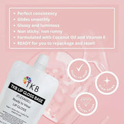 TKB Lip Gloss Base (Flexagel ME)| Clear Lip Gloss Base for DIY Lip Gloss| Ready-to-Wear| Moisturizing, High Shine, Crystal...