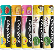 ChapStick Lip Care Bundle - I Love Summer Collection + Aloha Coconut Lip Balm, 0.15 Oz Ea (5 Piece Set) - Product Image