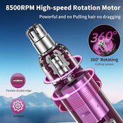 2025 Rechargeable Nose and Ear Hair Trimmer With LED Dispaly for Women Men,4 in 1 Painless Eyebrow & Facial Hair Trimmer w...