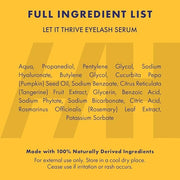Handmade Heroes 100% Natural Eyelash Serum - Rosemary and Pumpkin Seed Oil for Fuller and Longer Looking Eyelashes, Lash E...