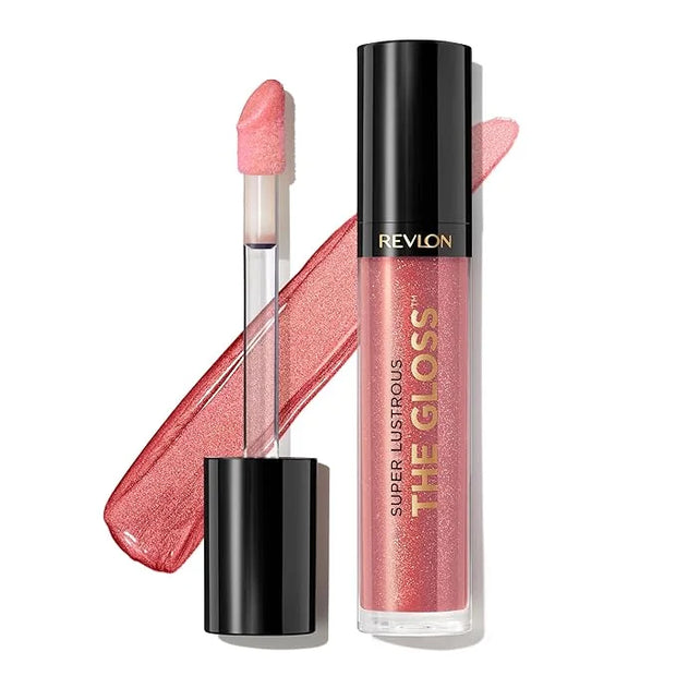 Revlon Super Lustrous Lip Gloss, Non-Sticky, Hydrating, High Shine Finish, 246 Blissed Out, 0.13 oz - Product Image