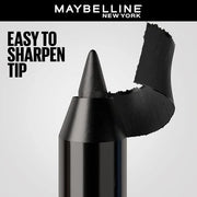 MAYBELLINE New York Tattoo Studio Long-Lasting Sharpenable Eyeliner Pencil, Glide on Smooth Gel Pigments with 36 Hour Wear...