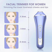 Electric Shavers for Women, 7 in 1 Hair Removal Kit with Epilator Bikini Trimmer Face Razor Body Brush Face Massager Foot ...