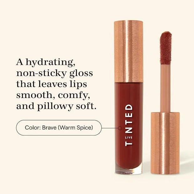Live Tinted Huegloss High-Shine Lip Gloss - Hydrating, Non-Sticky, Moisturizing Lip Gloss with Hyaluronic Acid, Coconut Oi...