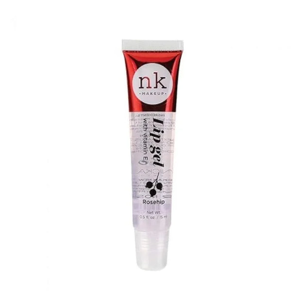 Nicka K New York 5 PACK NK Lip Gel with Vitamin E Bubble Gum, Argan, Strawberry, Cherry and Rosehip Lip Gloss - Product Image