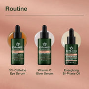 Botanics All Bright Caffeine Eye Serum - 3% Caffeine Awakening Under Eye Serum for Dark Circles and Puffiness - Refresh & ...