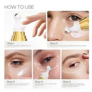 6% Caffeine Eye Cream: Dark Circle Remover Hydrating Anti-Wrinkle Eye Care Cream for Women 20ml 0.68fl.oz - Product Image