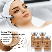 BB Facial Glow Serum Starter Kit Hyaluronic Acid Essence Foundation Skin Care Kit 0.27oz 12 Vials, Combined With Niacinami...
