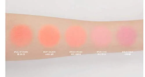 3CE Style Nanda Face Blush, Matte, Pink, Palette, 5g, 0.17oz (DELECTABLE) - Product Image