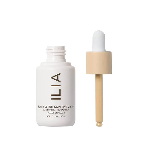 ILIA - Super Serum Skin Tint SPF 40 | Non-Comedogenic, Vegan, Lightweight to Help Against Blue Light, + Pollution while Hy...