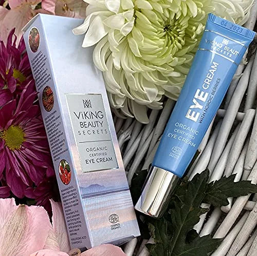 Eye Cream - Hyaluronic Acid and Nordic Berry Infused Eye Cream - Under Eye Cream for Reducing Dark Circles and Fine Lines ...