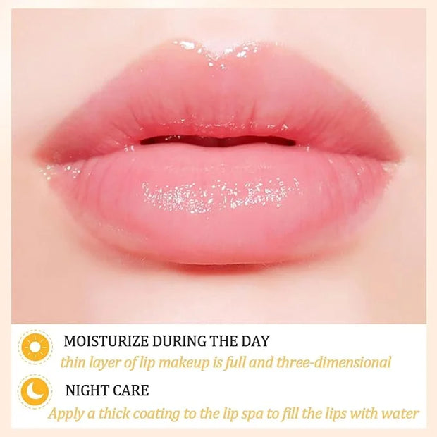 Watermelon Sleeping Lip Mask,Bee Lip Balm Care(Watermelon)