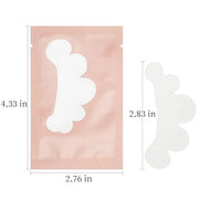 50 Pairs Eye Gel Pads, Lint Free Under Eye Patches for Eyelash Extensions, Premium Eye Mask Beauty Tool Kit (Pink) - Produ...