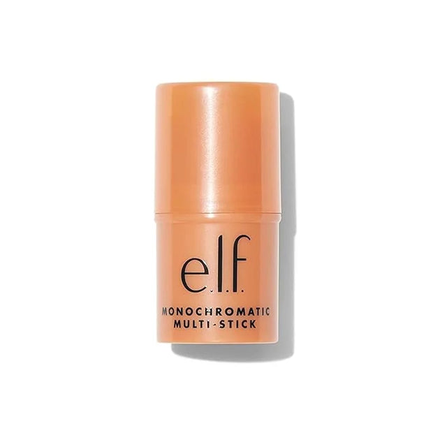 e.l.f. Monochromatic Multi Stick, Luxuriously Creamy & Blendable Color, For Eyes, Lips & Cheeks, Glowing Mango, 0.17 Oz - ...
