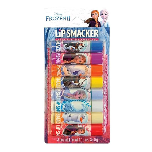 Lip Smacker Disney Frozen 2 Flavored Lip Balm Party Pack 8 Count, Clear, For Kids - Product Image
