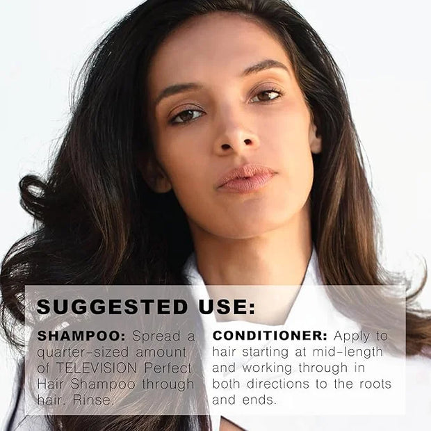 R+Co | Travel Sized | Television Perfect Shampoo and Conditioner Set for Preserving Color Treated Hair | Anti Frizz + Repa...