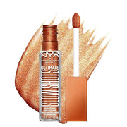 NYX PROFESSIONAL MAKEUP Ultimate Glow Shots, Liquid Eyeshadow, Long-Lasting Shimmer Eye Shadow with Vitamin C - Wow Cacao ...