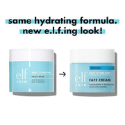 e.l.f. SKIN Holy Hydration! Face Cream, Moisturizer For Nourishing & Plumping Skin, Infused With Hyaluronic Acid, Vegan & ...