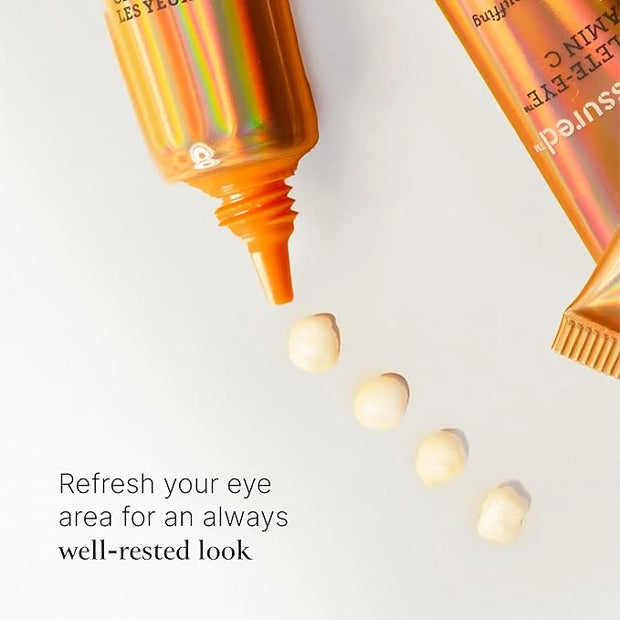 Bliss Get It Bright Duo - Bright Idea Vitamin C Moisturizer and Rest Assured Eye Cream - Brighten & Hydrate - Vegan, Clean...