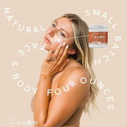 100% Grass Fed Beef Tallow for Skin Care - Face + Body - Whipped Moisturizer - Natural Lotion, 4 FL. oz. (Clean Cloud) - P...